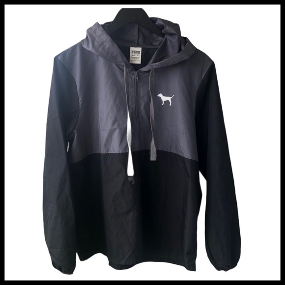 PINK BY VS 1/4 Zip Pullover Anorak Jacket - Picture 1 of 7